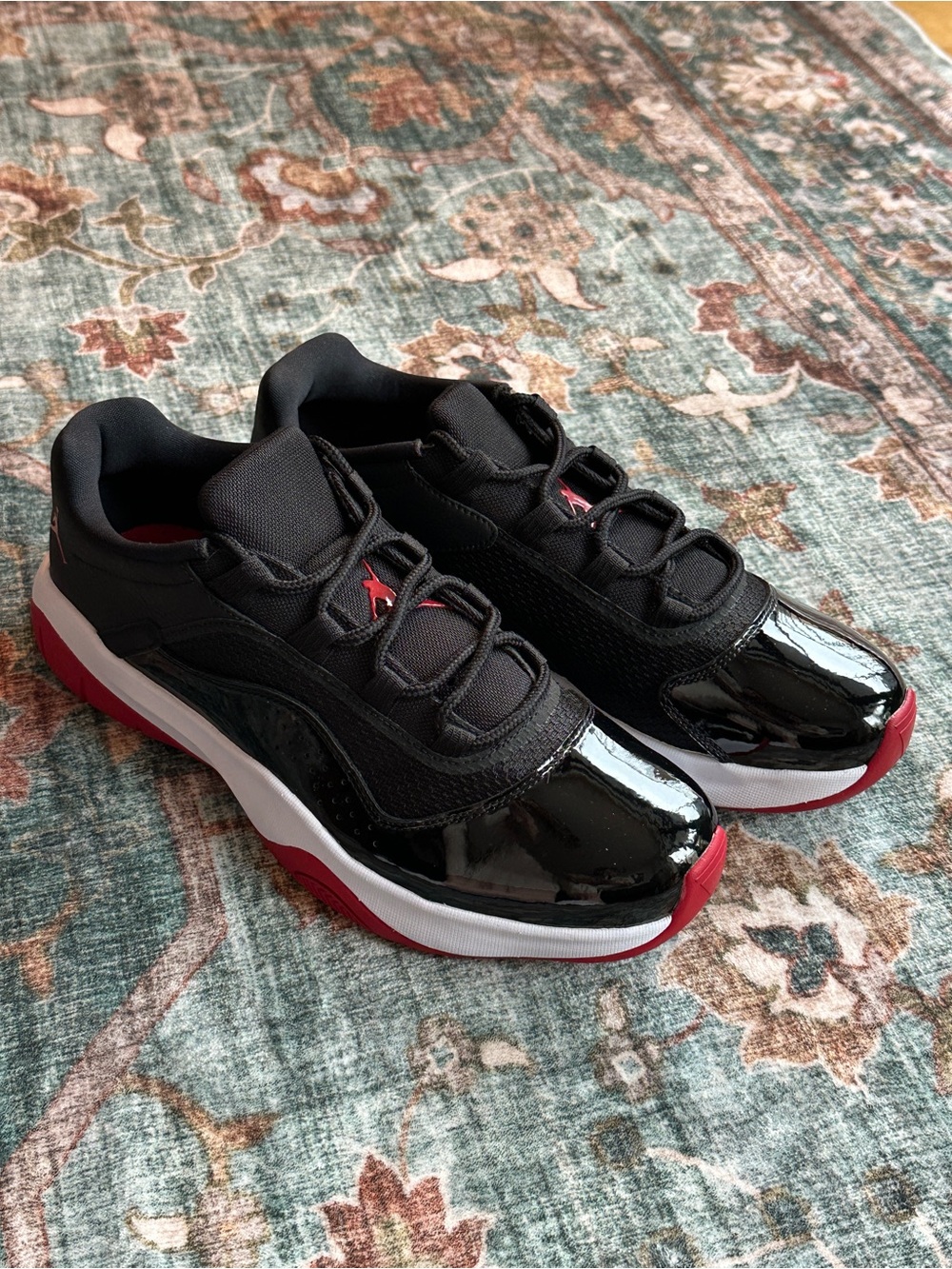 2021 Air Jordan 10 CMFT Low 'Bred’ Sneakers Shoes Mens 10